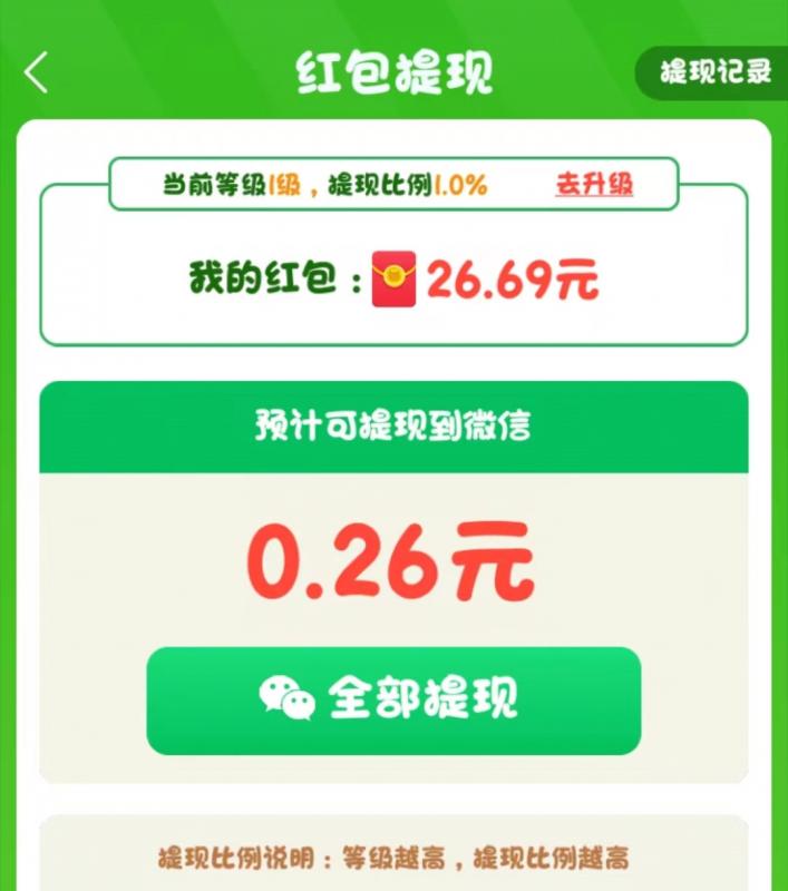 欢乐消消消2000元能提现吗？领红包有什么条件？