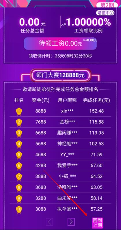 趣闲赚邀请活动奖励不见了 趣闲赚邀请活动奖励不见了