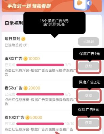 看广告只能赚点零花钱 看广告只能赚点零花钱